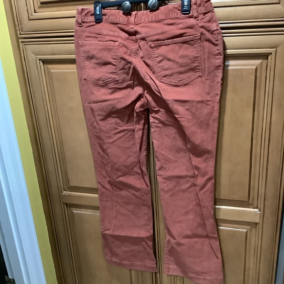 ST JOHNS BAY RUST CORD PANTS - Picture 2 of 4